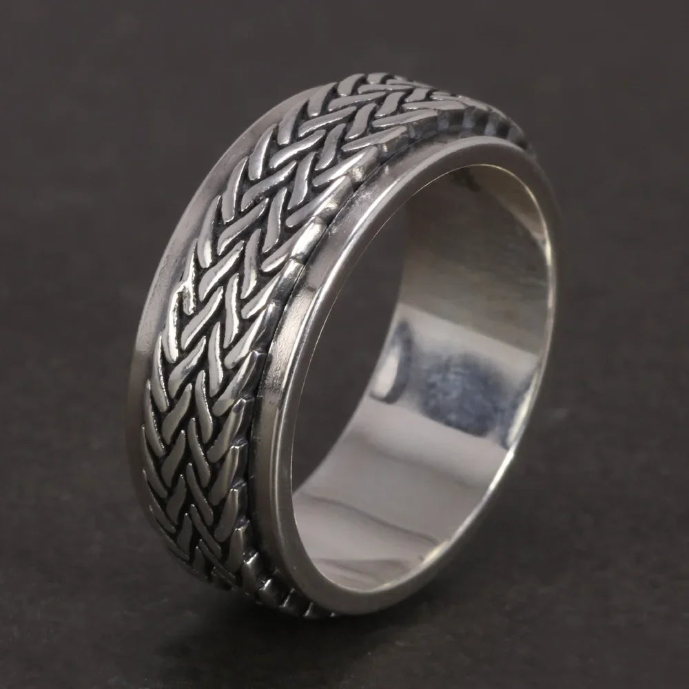 Handcrafted Pirate Ring "Stormhold" - Sterling Silver