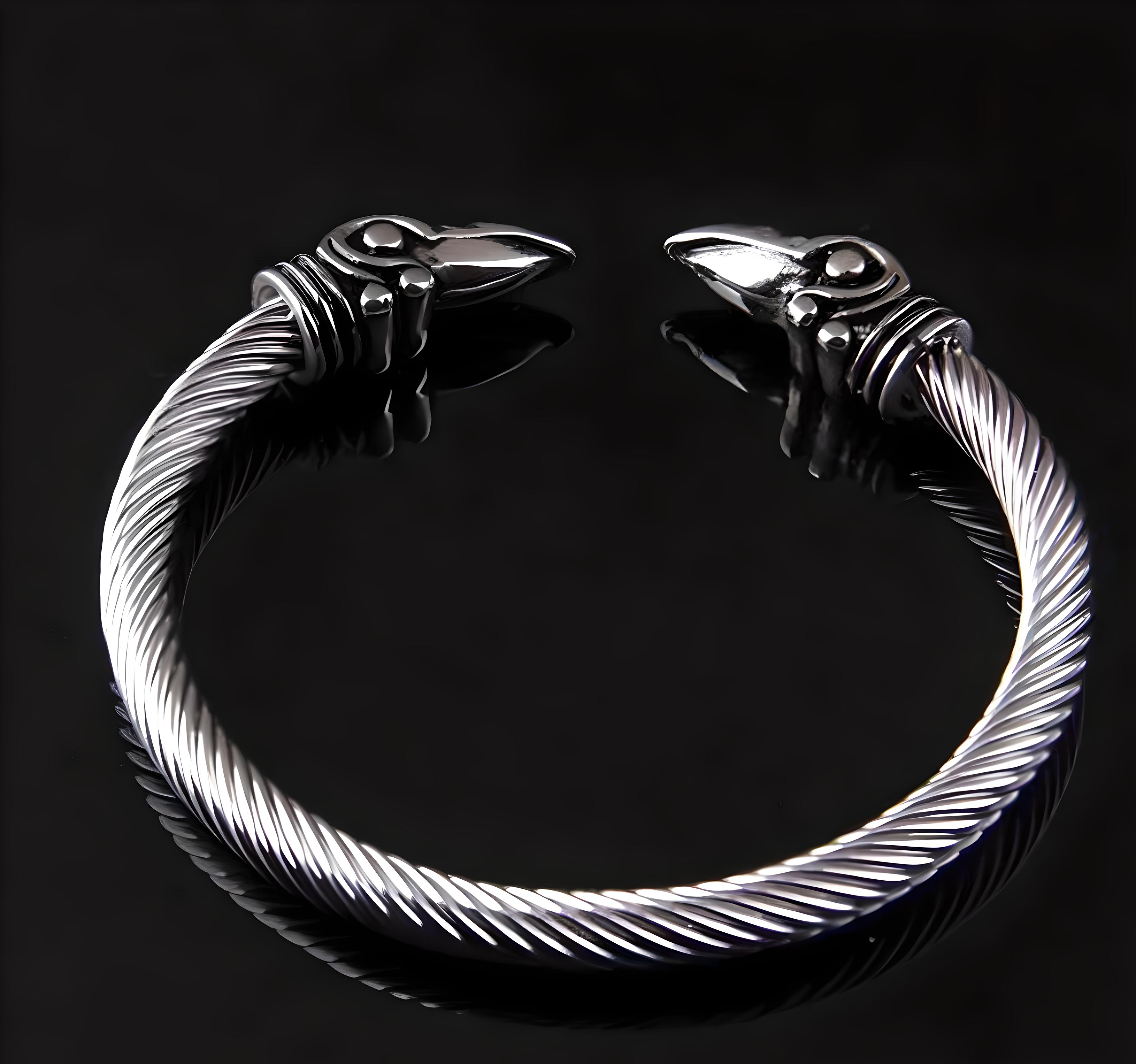 Handcrafter Pirate Bracelet "Saltwater Band" - Stainless Steel
