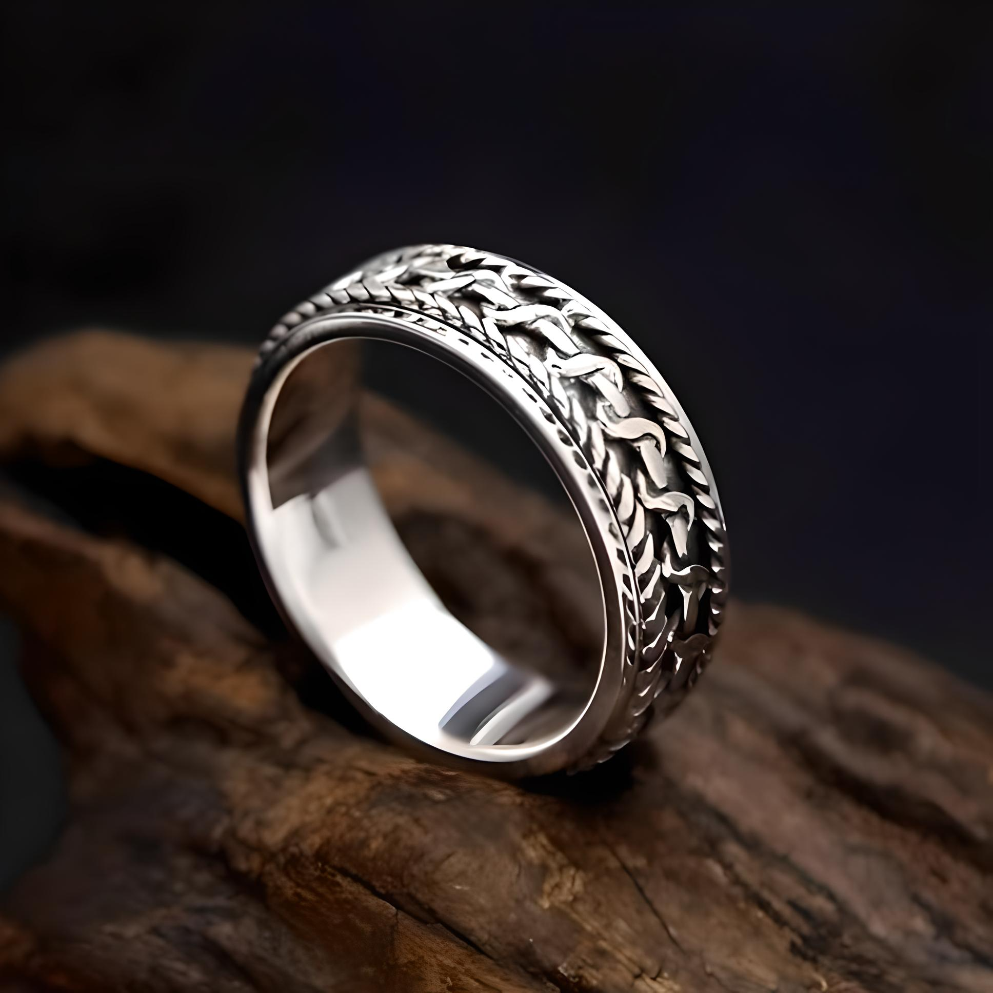 Handcrafted Pirate Ring 