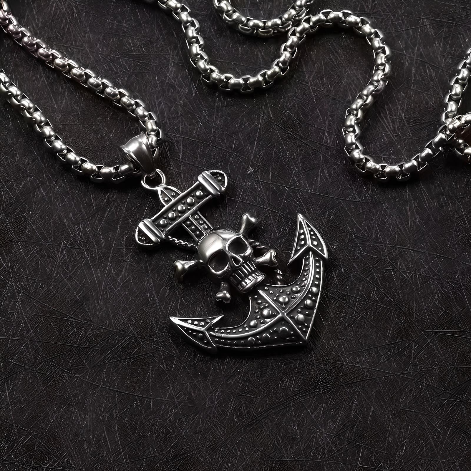 Handcrafter Pirate Chain"Skullforge" - Stainless Steel